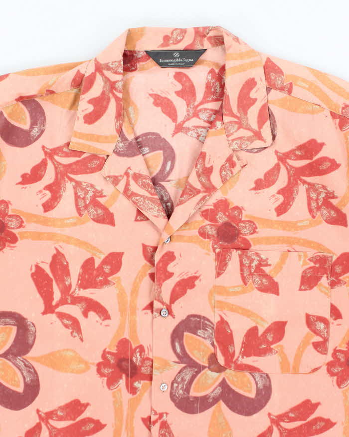 Vintage Ermenegildo Zenga Short Sleeve Shirt - XXL