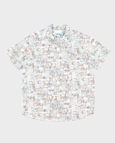 Vintage 00s Columbia Hawaiian Shirt - L