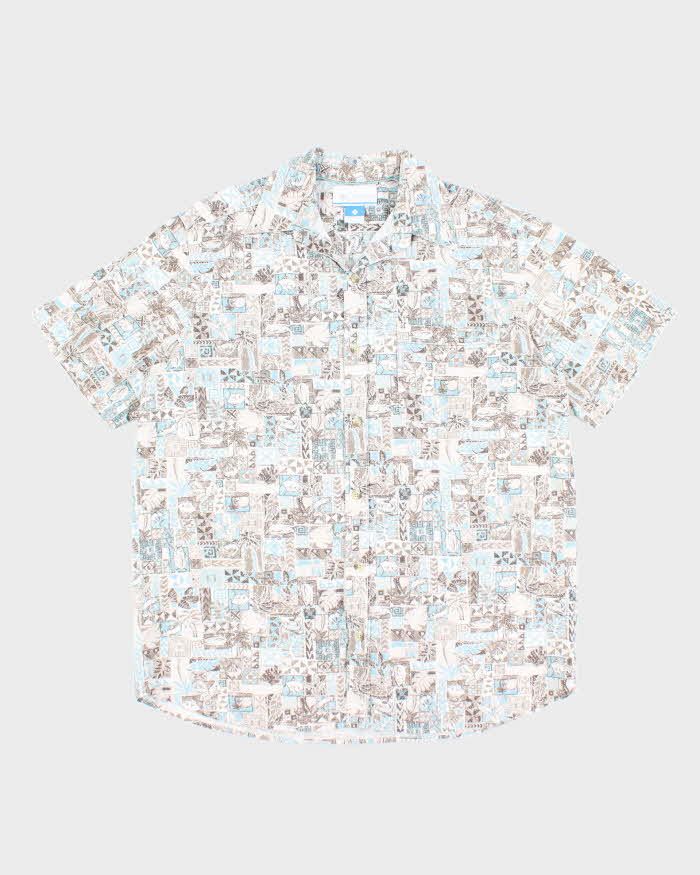 Vintage 00s Columbia Hawaiian Shirt - L