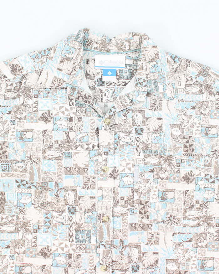 Vintage 00s Columbia Hawaiian Shirt - L