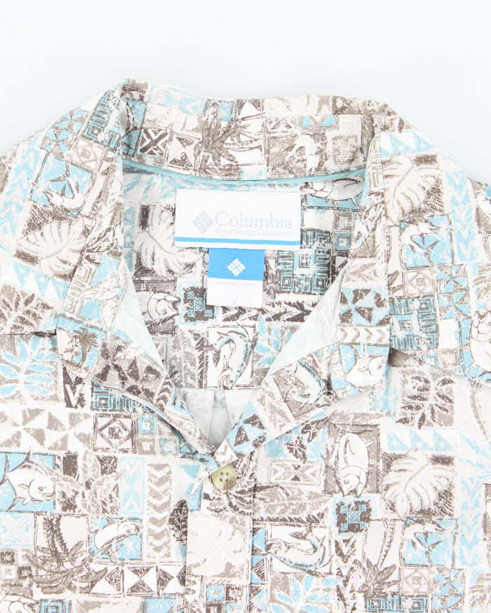 Vintage 00s Columbia Hawaiian Shirt - L