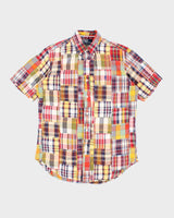 Vintage Ralph Lauren Checked Patchwork Shirt - L