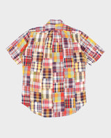 Vintage Ralph Lauren Checked Patchwork Shirt - L