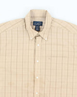 Vintage Arnold Palmer Checked Short Sleeve Shirt - XL
