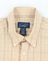 Vintage Arnold Palmer Checked Short Sleeve Shirt - XL