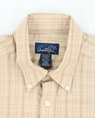 Vintage Arnold Palmer Checked Short Sleeve Shirt - XL
