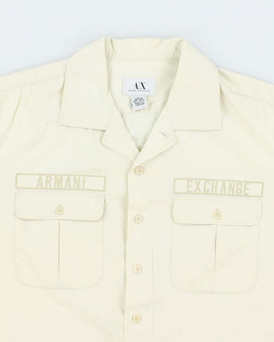 Vintage Y2k 00s Armani Exchange Short Sleeve Shirt - L