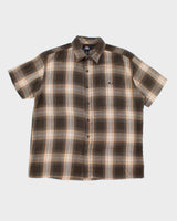 Vintage Dickies Woven Checked Short Sleeve Shirt - XL
