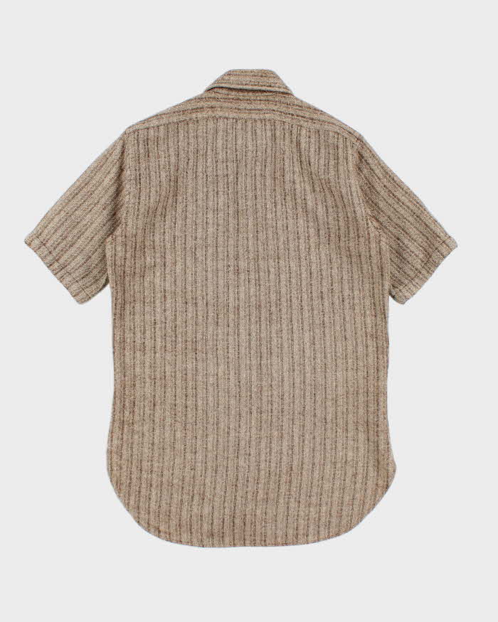 Vintage 70s Pendleton Wool Short Sleeve Shirt - M
