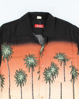 Vintage Y2K Dolce &amp; Gabbana Palm Tree Printed Hawaiian Shirt - L