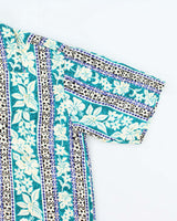 Vintage 90's Burberry Floral Printed Hawaiian Shirt - L