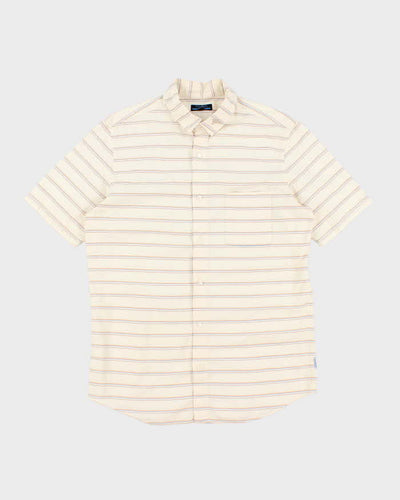 Vintage 90's Burberry Brit Horizontal Striped Shirt - L