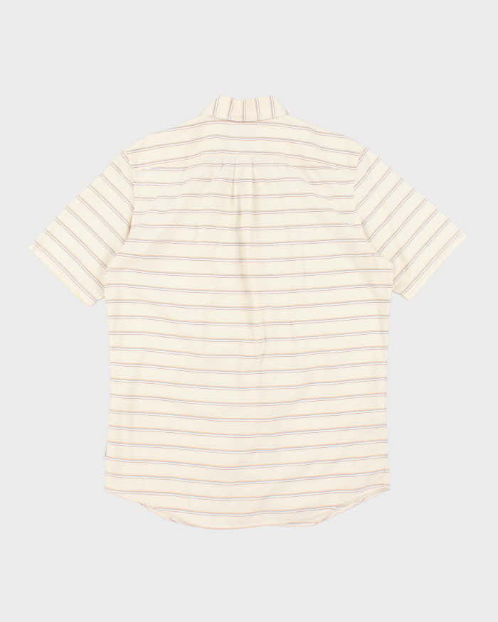 Vintage 90's Burberry Brit Horizontal Striped Shirt - L