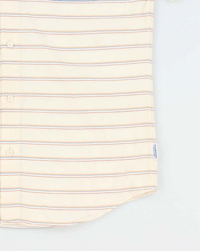 Vintage 90's Burberry Brit Horizontal Striped Shirt - L