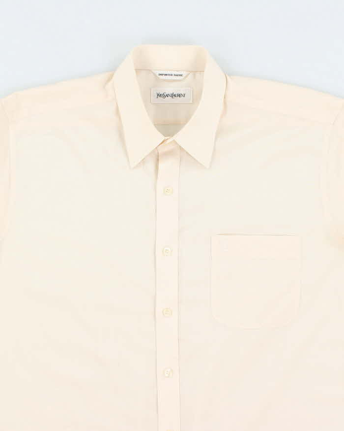 Vintage 90's Yves Saint Laurent Lightweight Button Up Shirt - L