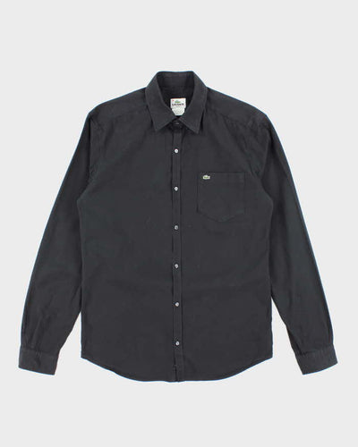 Vintage 2000's Lacoste Slim Fit Plain Shirt - M