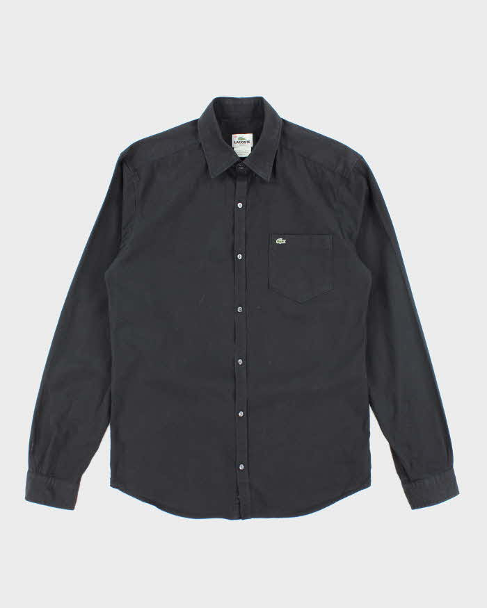 Vintage 2000's Lacoste Slim Fit Plain Shirt - M