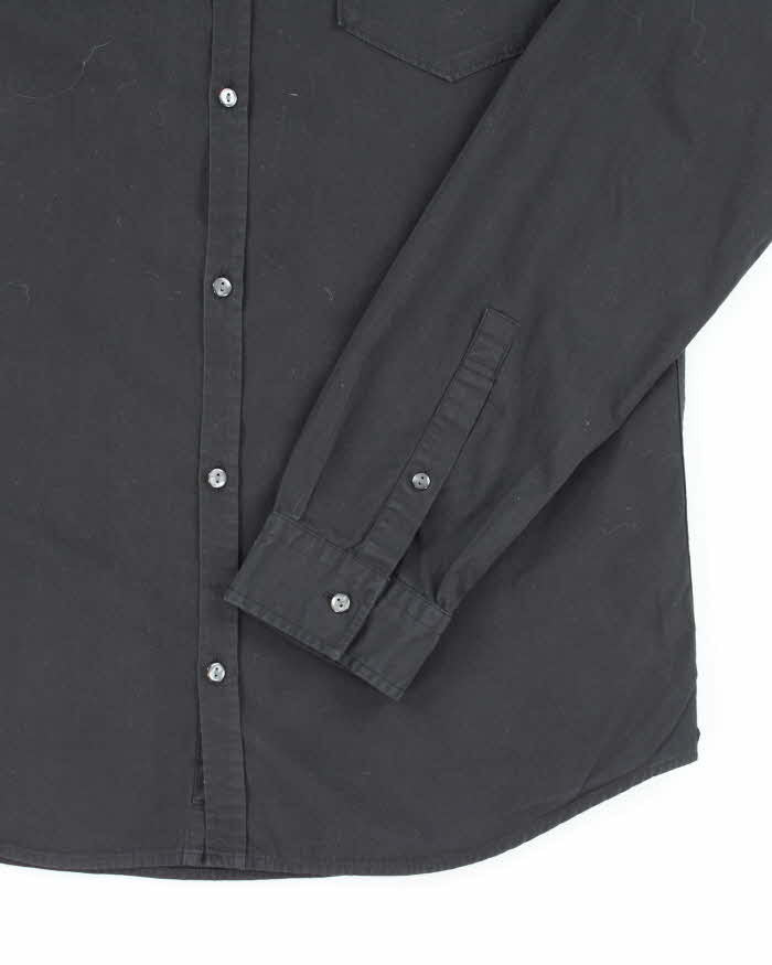 Vintage 2000's Lacoste Slim Fit Plain Shirt - M