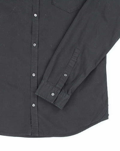 Vintage 2000's Lacoste Slim Fit Plain Shirt - M