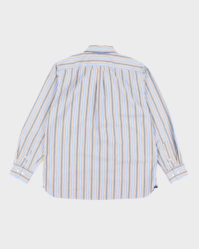 Vintage 2000's GAP Striped Long-sleeved Shirt - M