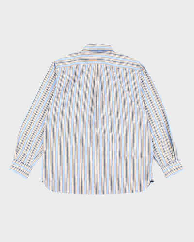 Vintage 2000's GAP Striped Long-sleeved Shirt - M