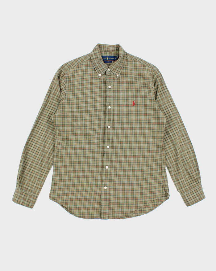 Vintage 2000's Ralph Lauren Slim Fit Checked Shirt - M