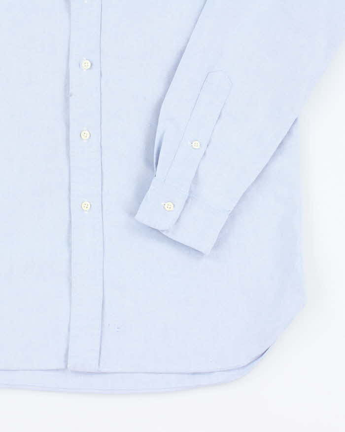 Vintage 2000's Ralph Lauren Plain Blue Shirt - M