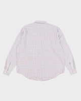 Vintage 2000's Lacoste Striped Button Up Shirt - XL