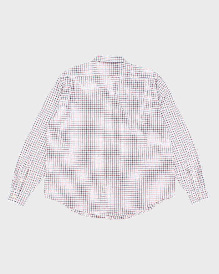 Vintage 2000's Lacoste Striped Button Up Shirt - XL