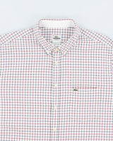 Vintage 2000's Lacoste Striped Button Up Shirt - XL