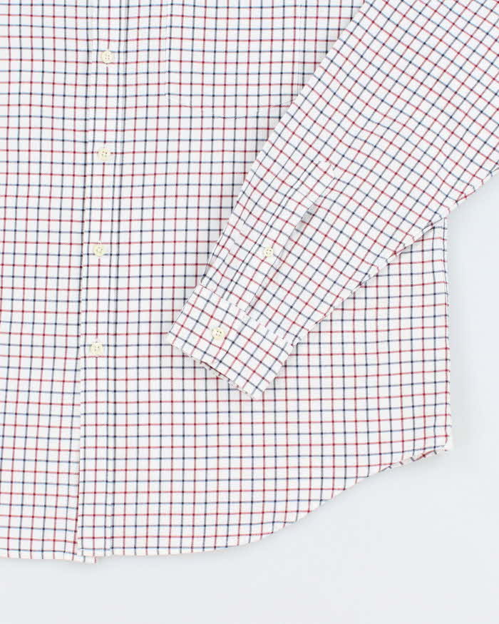 Vintage 2000's Lacoste Striped Button Up Shirt - XL