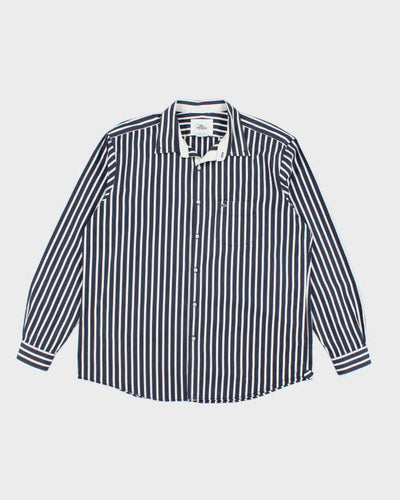 Vintage 2000's Lacoste Striped Button Up Shirt - L