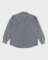Vintage 2000's Lacoste Striped Button Up Shirt - L