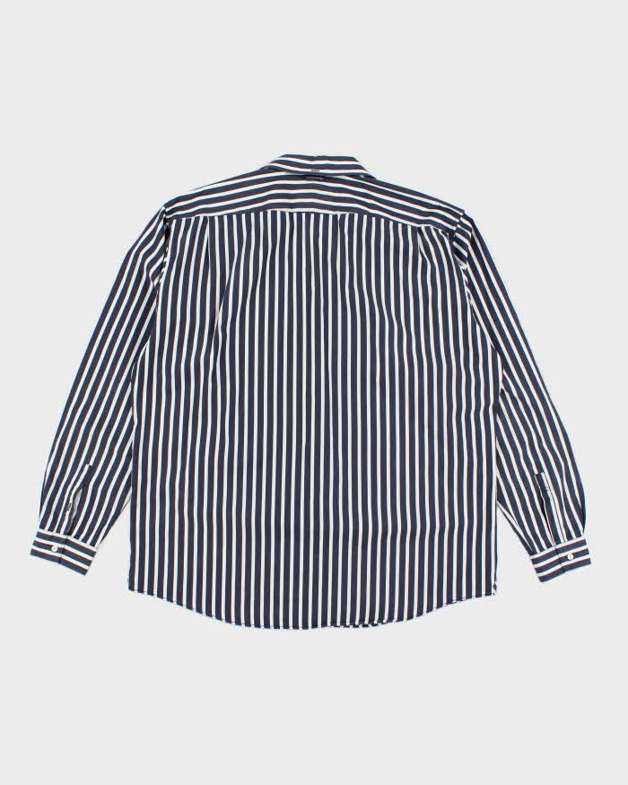 Vintage 2000's Lacoste Striped Button Up Shirt - L