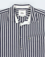 Vintage 2000's Lacoste Striped Button Up Shirt - L