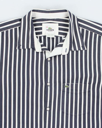 Vintage 2000's Lacoste Striped Button Up Shirt - L