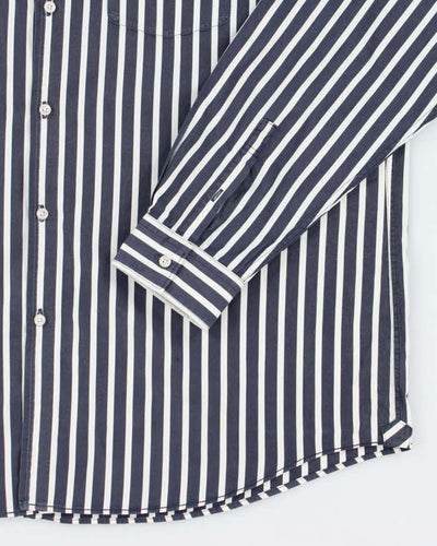 Vintage 2000's Lacoste Striped Button Up Shirt - L