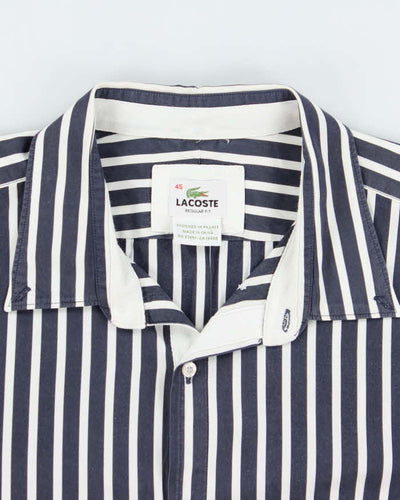 Vintage 2000's Lacoste Striped Button Up Shirt - L
