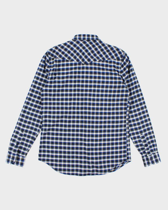 Vintage Y2K Armani Exchange Button Up Flannel Shirt - S