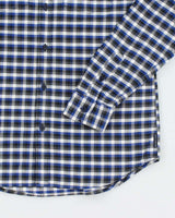 Vintage Y2K Armani Exchange Button Up Flannel Shirt - S