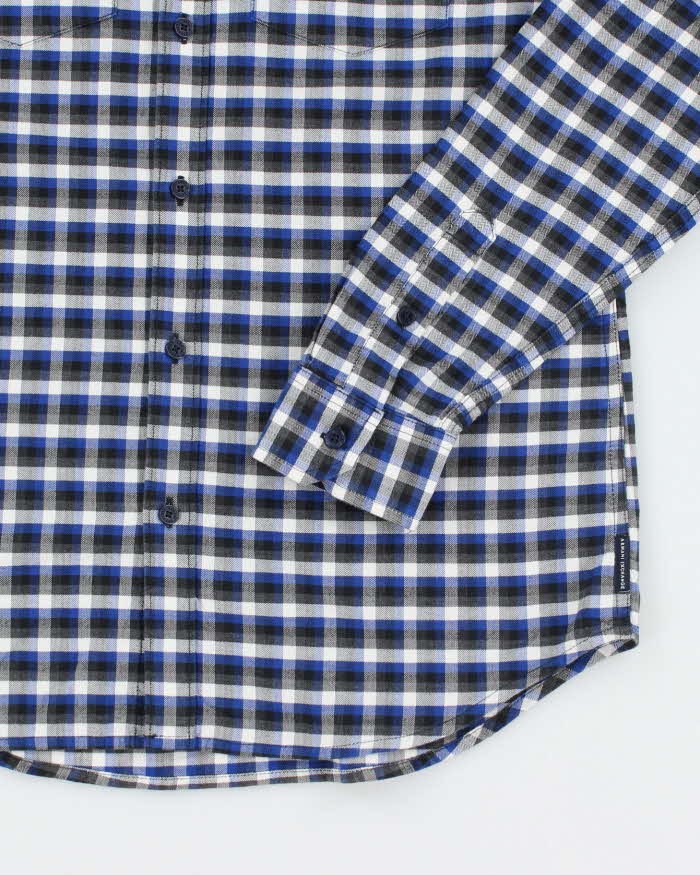 Vintage Y2K Armani Exchange Button Up Flannel Shirt - S