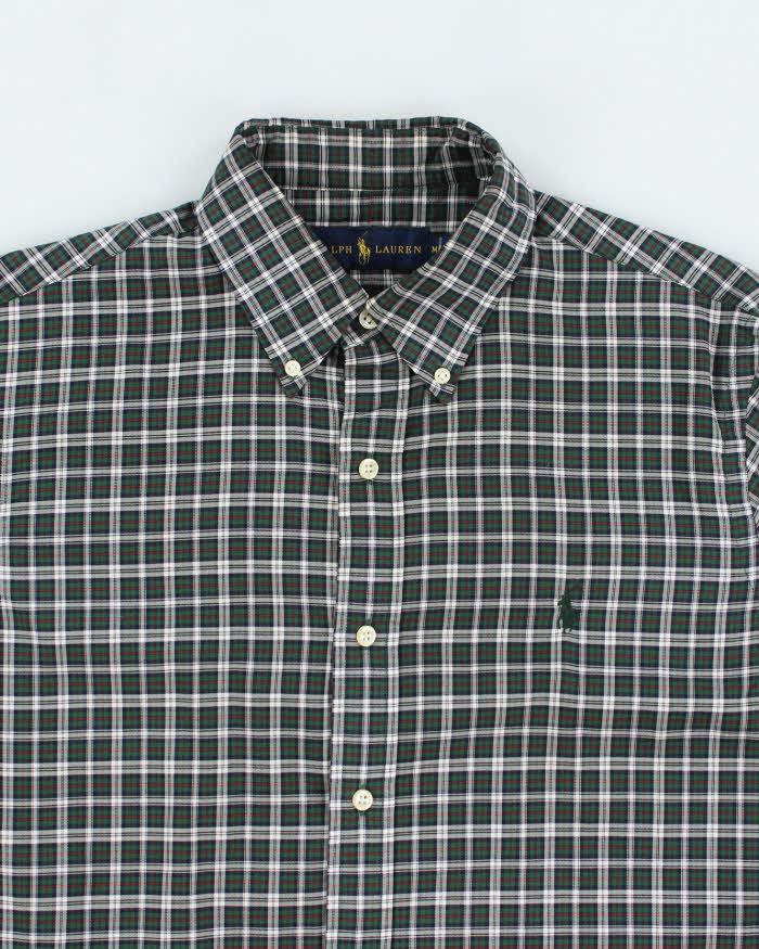 Vintage 2000's Ralph Lauren Button Up Flannel Shirt - M