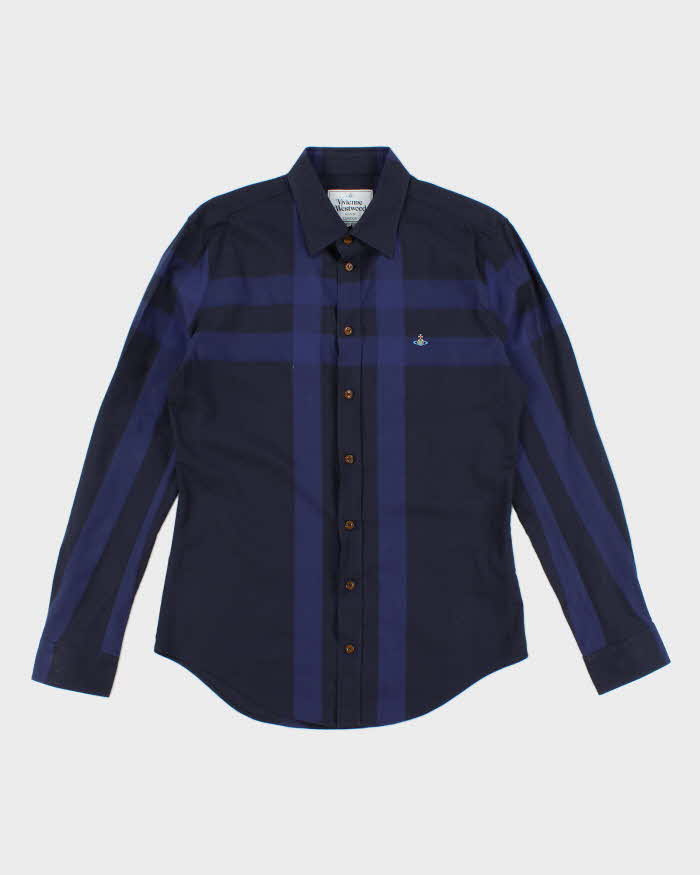 Vintage Y2K Vivienne Westwood Striped Button Up Shirt - M