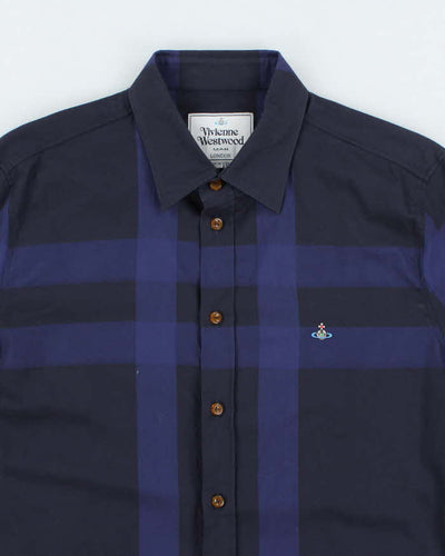 Vintage Y2K Vivienne Westwood Striped Button Up Shirt - M