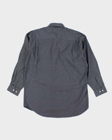 Vintage 2000's Christian Dior Plain Grey Shirt - L