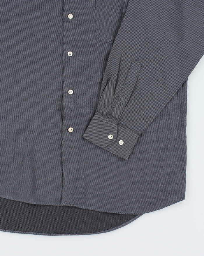 Vintage 2000's Christian Dior Plain Grey Shirt - L