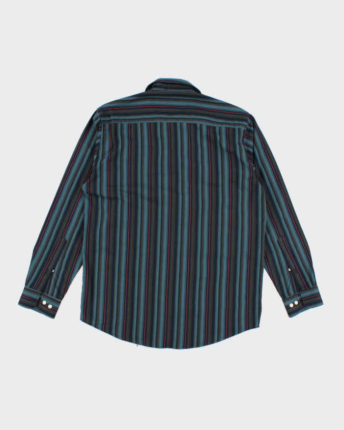 Vintage 2000's Tommy Hilfiger Striped Button Up Shirt - XL