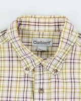 Vintage 2000's Carhartt Flannel Shirt Button Up Shirt - L
