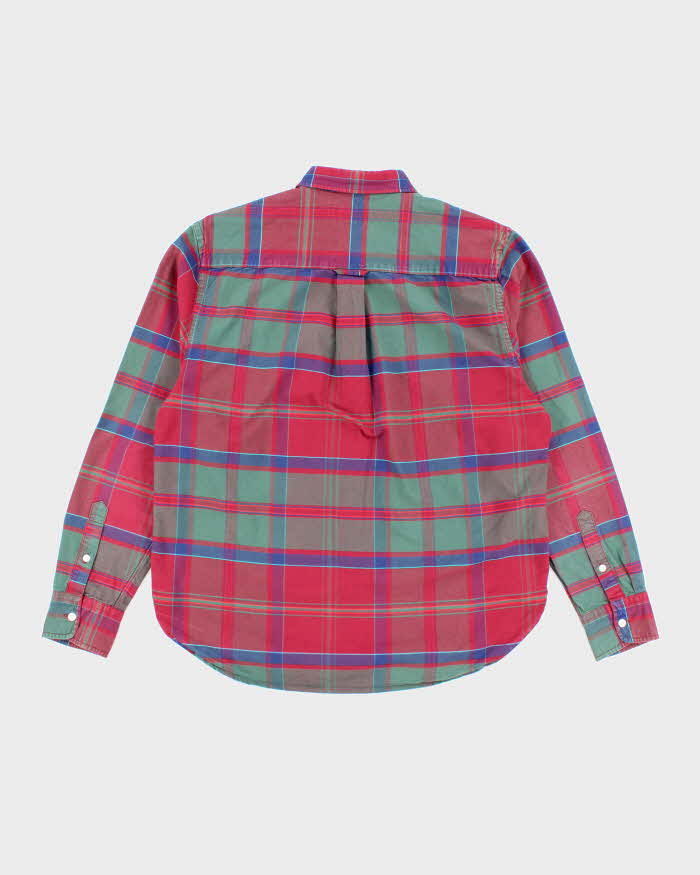 Vintage 2000's Stussy Button Up Flannel Shirt - M