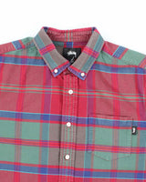 Vintage 2000's Stussy Button Up Flannel Shirt - M